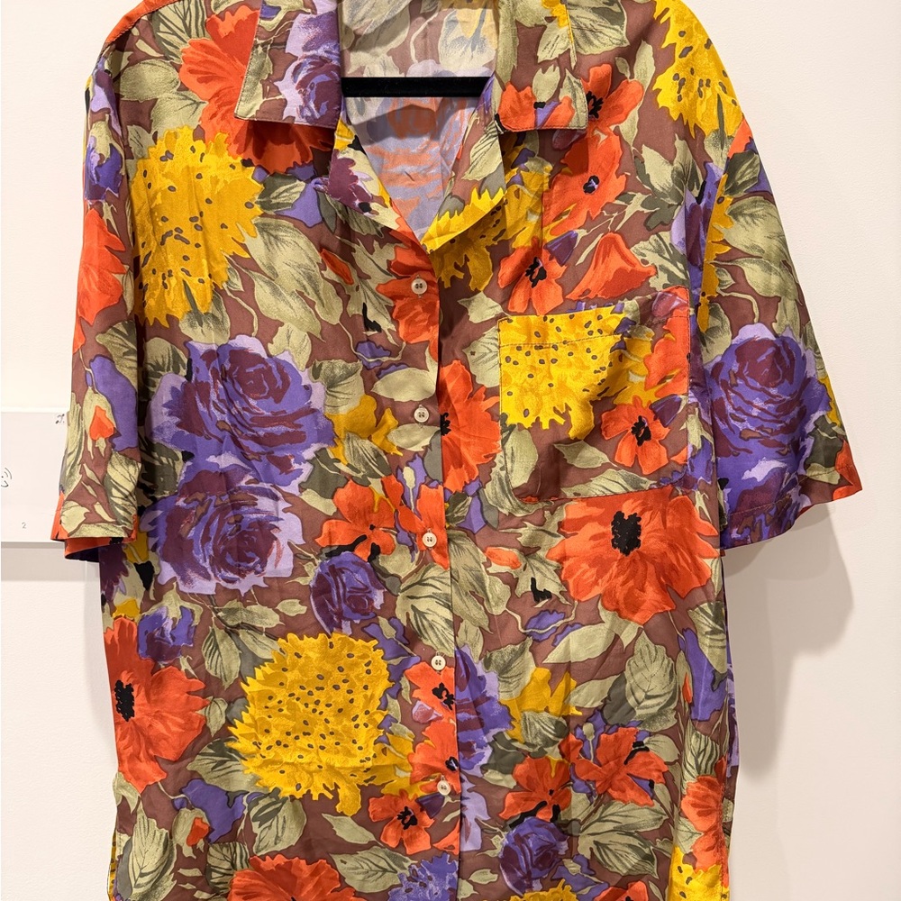 Floral Multicolor Men's Shirt